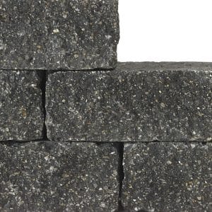 Granuwall 30X12X12 Antraciet (pakket van 96 stuks)
